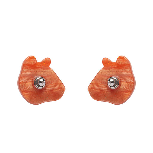 Erstwilder X Pete Cromer - The Tranquil Tiger Earrings Uncommon Collective Store