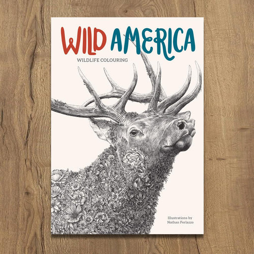 Marini Ferlazzo Colouring Book A5 - Wild America Uncommon Collective Store