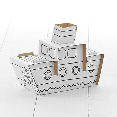 Calafant Activity Models Level 1 - Steamer Ship Uncommon Collective Store