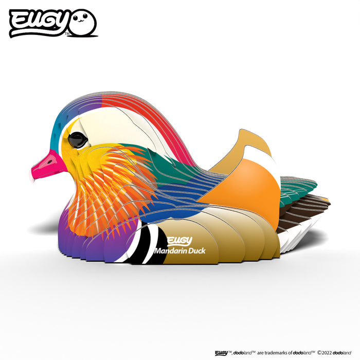 Eugy DoDoLand Mandarin Duck 3D Puzzle Collectible Model