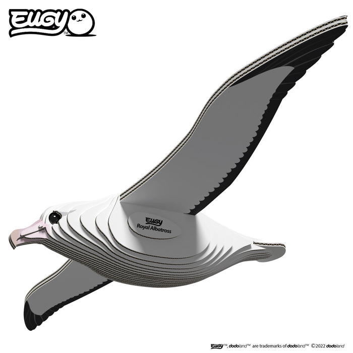 Eugy DoDoLand Royal Albatross 3D Puzzle Collectible Model Puzzles Eugy Dodoland   
