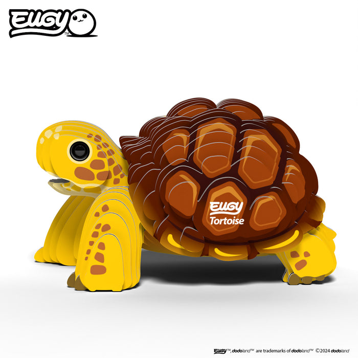Eugy DoDoLand Tortoise 3D Puzzle Collectible Model Puzzles Eugy Dodoland   