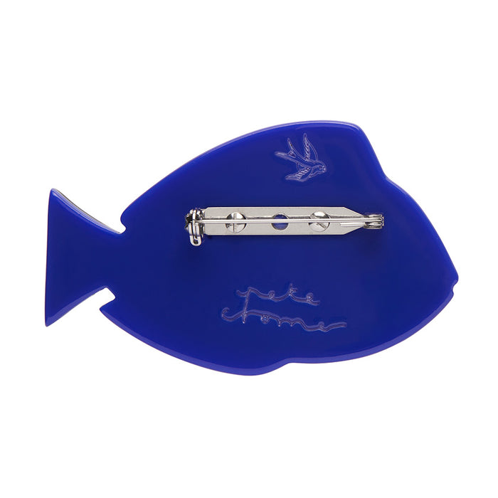 Erstwilder X Pete Cromer - Sartorial Surgeon Fish Brooch Brooches & Lapel Pins Erstwilder   