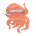 Erstwilder X Pete Cromer - Busy Blue-Ringed Octopus Brooch Brooches & Lapel Pins Erstwilder   