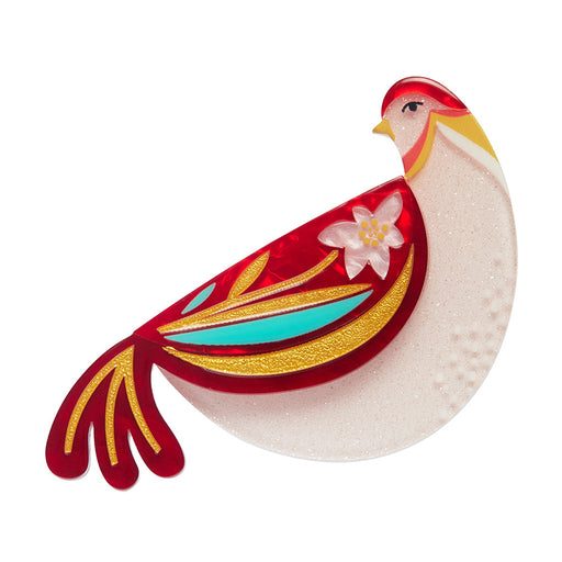 Erstwilder Brooch - Partridge Perfection Brooches & Lapel Pins Erstwilder   