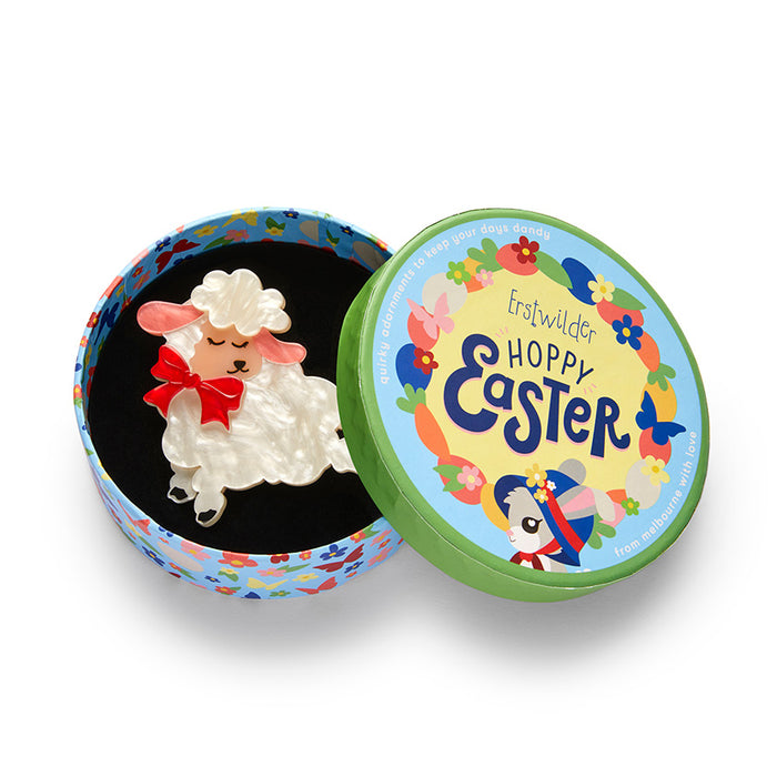 Erstwilder Hoppy Easter - Dolly the Demure Brooch Brooches & Lapel Pins Erstwilder   