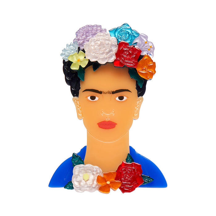 Erstwilder X Frida Kahlo - My Own Muse Frida Brooch Brooch Erstwilder   