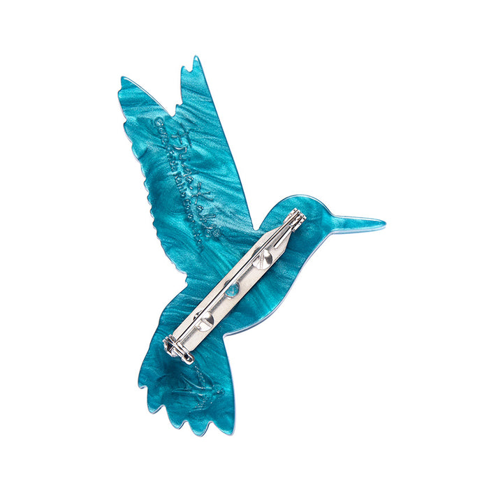 Erstwilder X Frida Kahlo - Frida's Hummingbird Brooch Brooch Erstwilder   