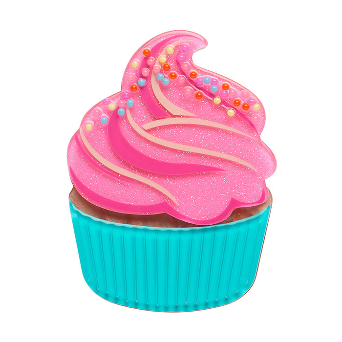 Erstwilder Brooch - Iced Cupcake Brooches & Lapel Pins Erstwilder   