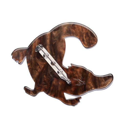 Erstwilder Brooch - Puddles the Platypus Brooches & Lapel Pins Erstwilder   