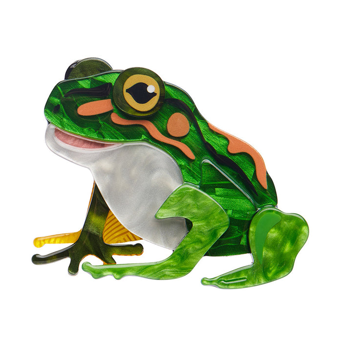 Erstwilder Brooch - Frodo the Frog Brooches & Lapel Pins Erstwilder   