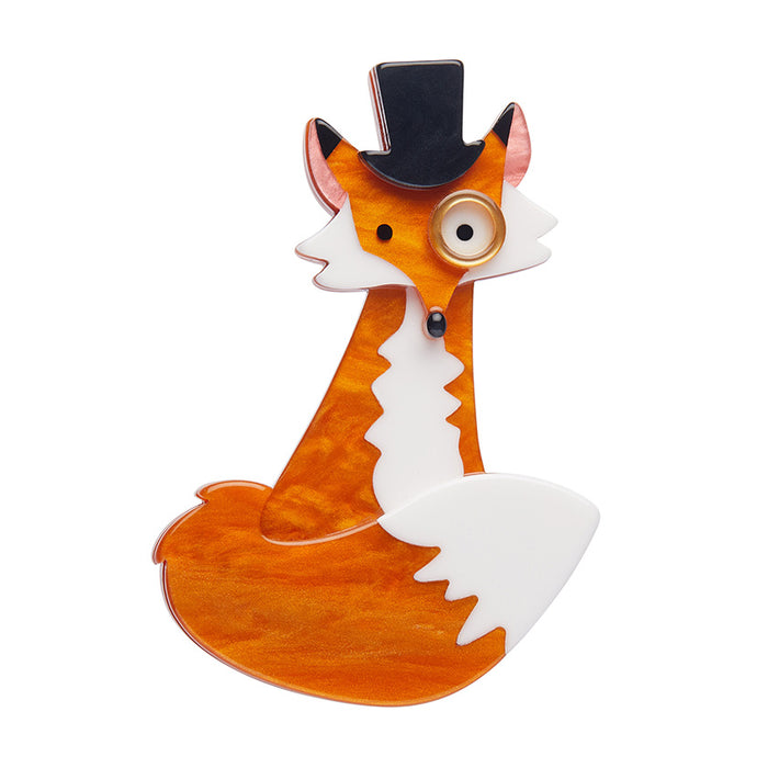 Erstwilder Brooch - Felix the Fox Brooches & Lapel Pins Erstwilder