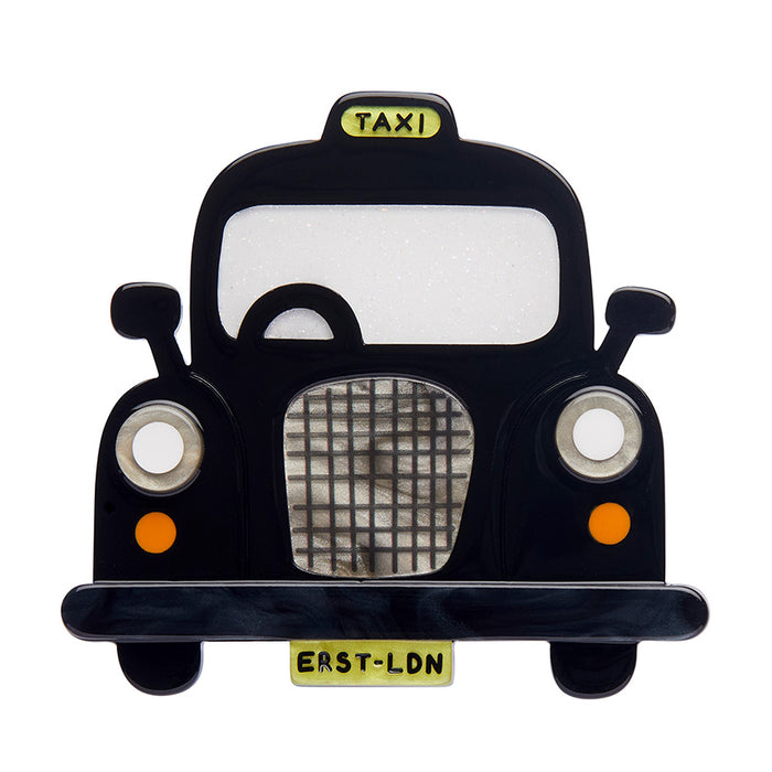 Erstwilder Brooch - Black Cab Brooches & Lapel Pins Erstwilder