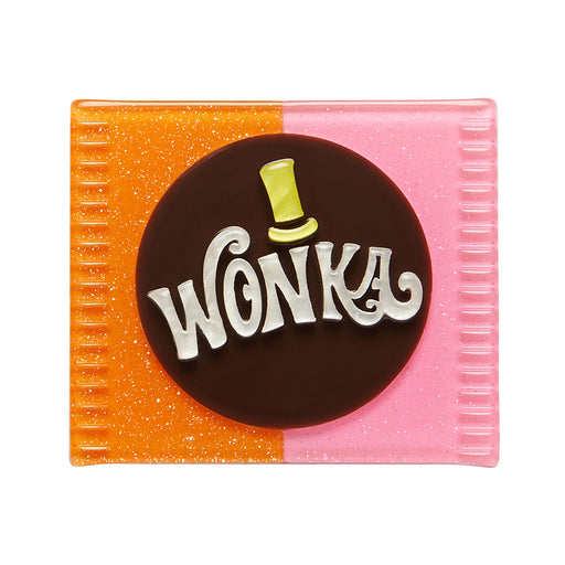 Erstwilder Brooch - Willy Wonka Bar Brooches & Lapel Pins Erstwilder