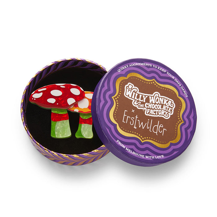 Erstwilder Brooch - Candy Mushrooms Brooches & Lapel Pins Erstwilder