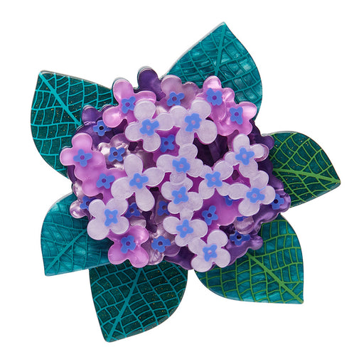 Erstwilder X Jocelyn Proust Brooch - Heavenly Hydrangea Brooches & Lapel Pins Erstwilder