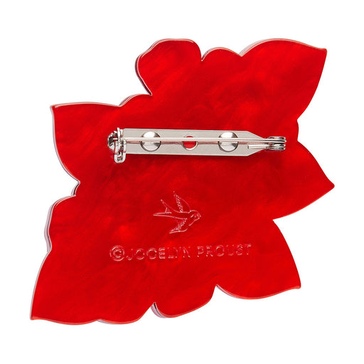 Erstwilder X Jocelyn Proust Brooch - Halcyon Hibiscus Brooches & Lapel Pins Erstwilder