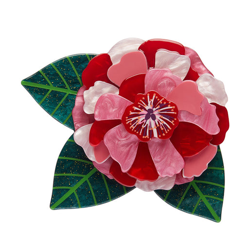 Erstwilder X Jocelyn Proust Brooch - Classic Camellia Brooches & Lapel Pins Erstwilder