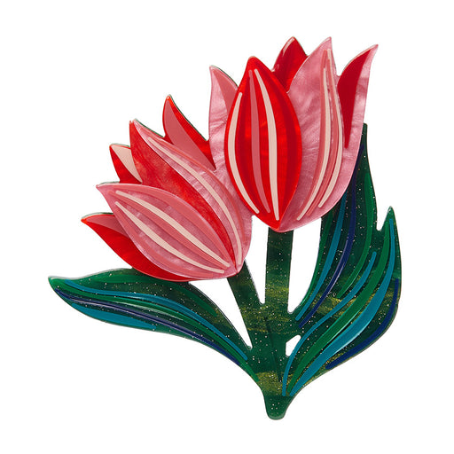 Erstwilder X Jocelyn Proust Brooch - Timeless Tulips Brooches & Lapel Pins Erstwilder