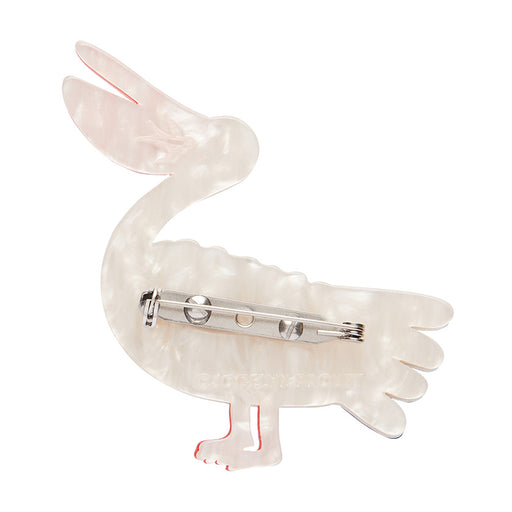 Erstwilder X Jocelyn Proust Brooch - Pelican Perfection Brooches & Lapel Pins Erstwilder