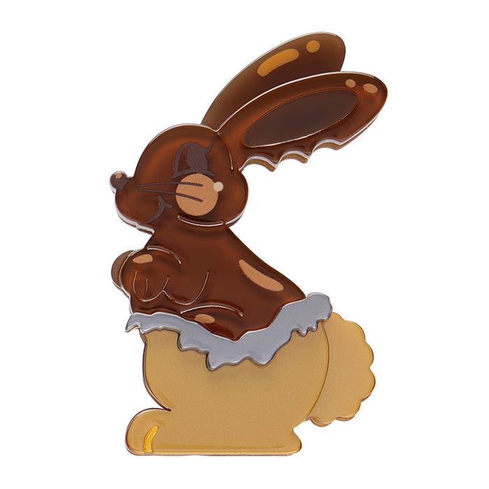 Erstwilder Easter Treats Cocoa the Bunny Brooch