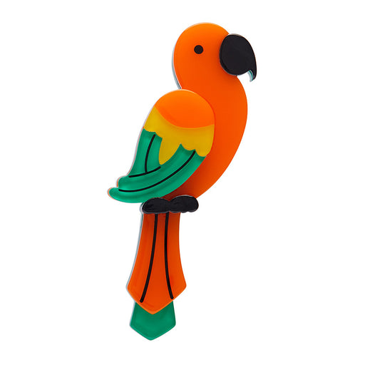 Erstwilder Fan Favourites - Pancha's Parrot Brooch Brooches Erstwilder