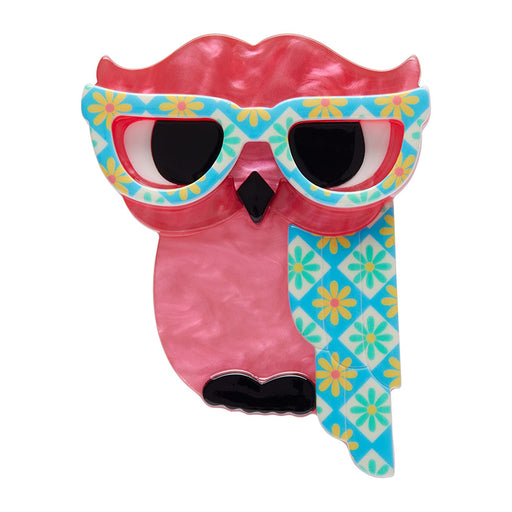 Erstwilder Fan Favourites - Waldo the Wacky Wise Owl Brooches Erstwilder