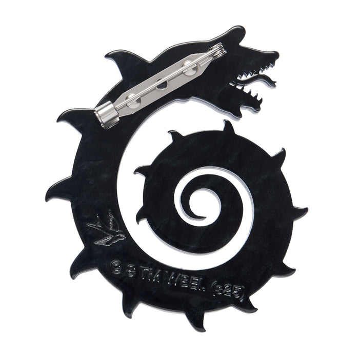 Erstwilder Thrills & Chills - Sandworm Brooch Brooches Erstwilder