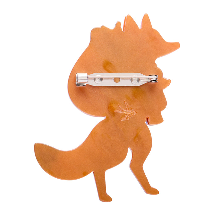 Erstwilder Christmas Brooch - Freddy the Fox Brooches & Lapel Pins Erstwilder
