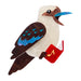 Erstwilder Christmas Brooch - Kip the Kookaburra Brooches & Lapel Pins Erstwilder