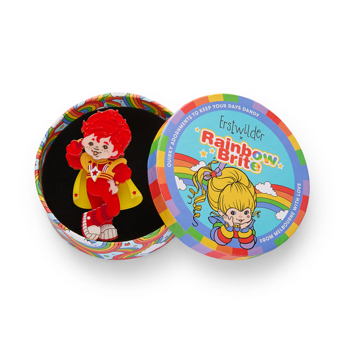 Erstwilder X Rainbow Brite - Red Butler Brooch Brooches & Lapel Pins Erstwilder