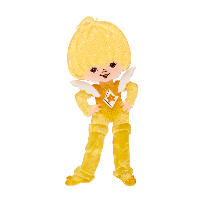 Erstwilder X Rainbow Brite - Canary Yellow Brooch Brooches & Lapel Pins Erstwilder