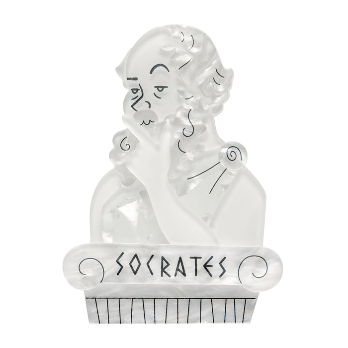 Erstwilder Brooch - Socratic Method Brooches Erstwilder