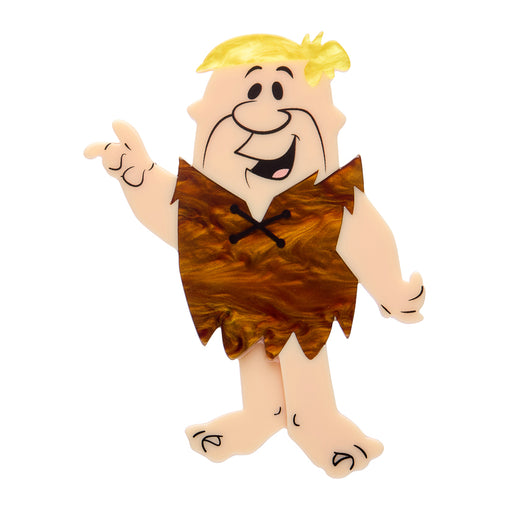 Erstwilder X Hanna Barbera - Barney Rubble Brooch Brooches Erstwilder