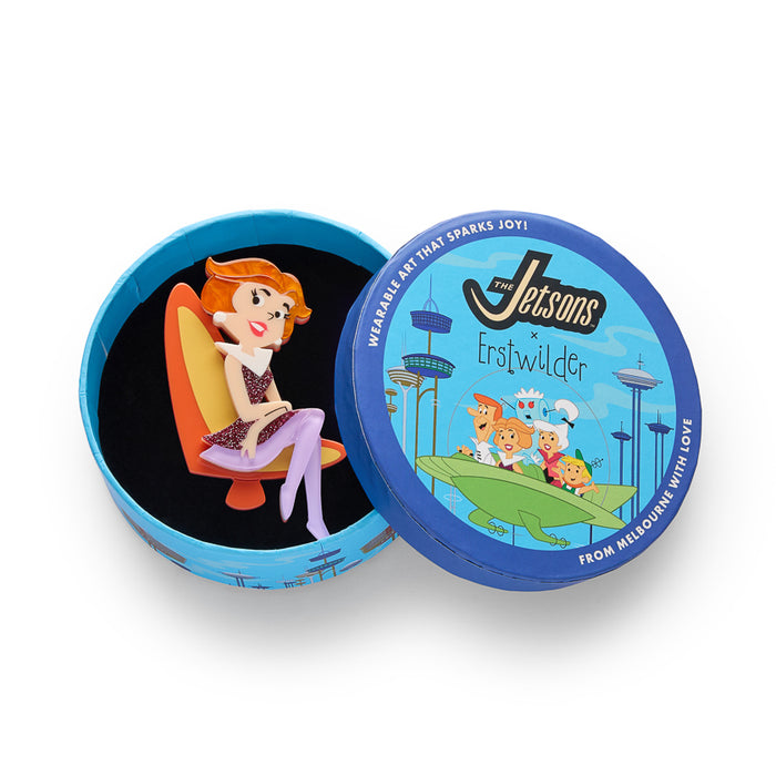 Erstwilder X Hanna Barbera - Jane Jetson Brooch Brooches Erstwilder