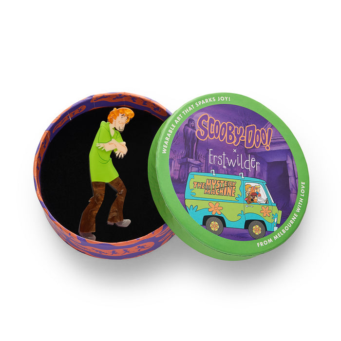Erstwilder X Hanna Barbera - Shaggy Rogers Brooch Brooches Erstwilder