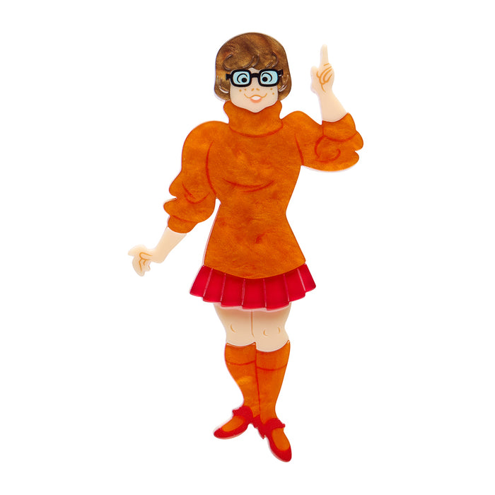 Erstwilder X Hanna Barbera - Velma Dinkley Brooch Brooches Erstwilder