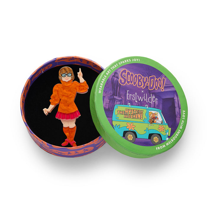 Erstwilder X Hanna Barbera - Velma Dinkley Brooch Brooches Erstwilder