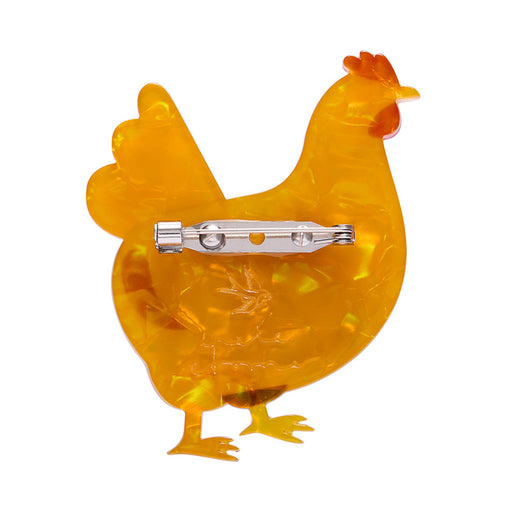 Erstwilder X Pete Cromer Easter - Clara the Chicken Brooch Brooches Erstwilder