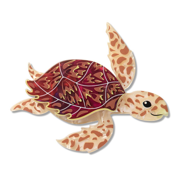 Erstwilder Rarest Kind - Hawksbill Turtle Brooch Brooches Erstwilder
