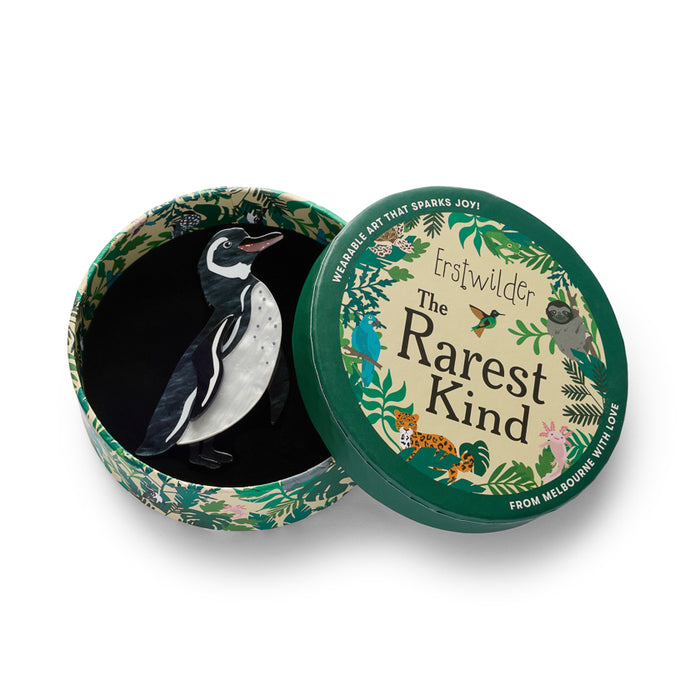 Erstwilder Rarest Kind - Galapagos Penguin Brooch Brooches Erstwilder