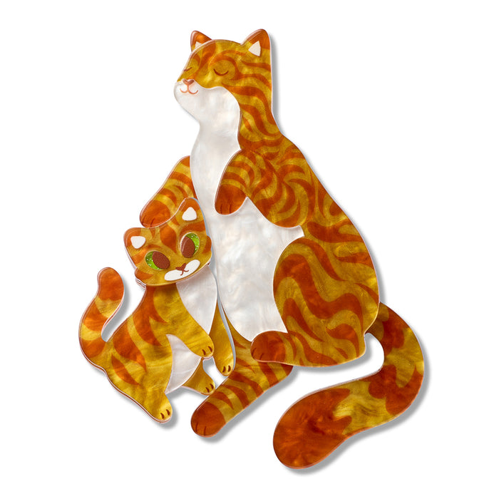 Erstwilder By Your Side - Purrfect Harmony Brooch Pair Brooches Erstwilder