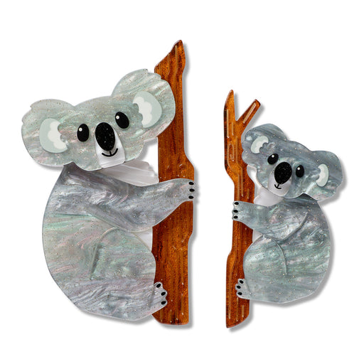 Erstwilder By Your Side - Among the Eucalyptus Brooch Pair Brooches Erstwilder