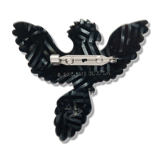 Erstwilder X Brooke Sutton - Kurri Kurri Marrpu Brooch Brooches & Lapel Pins Erstwilder