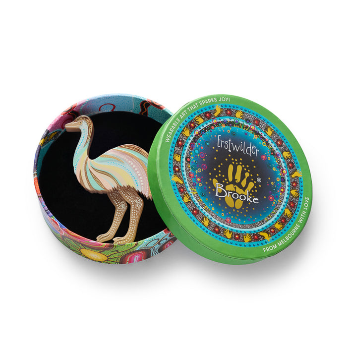 Erstwilder X Brooke Sutton - Utingat Ritjinguthinha Brooch Brooches & Lapel Pins Erstwilder