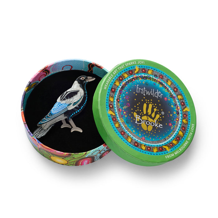 Erstwilder X Brooke Sutton - Kulpurru Brooch Brooches & Lapel Pins Erstwilder