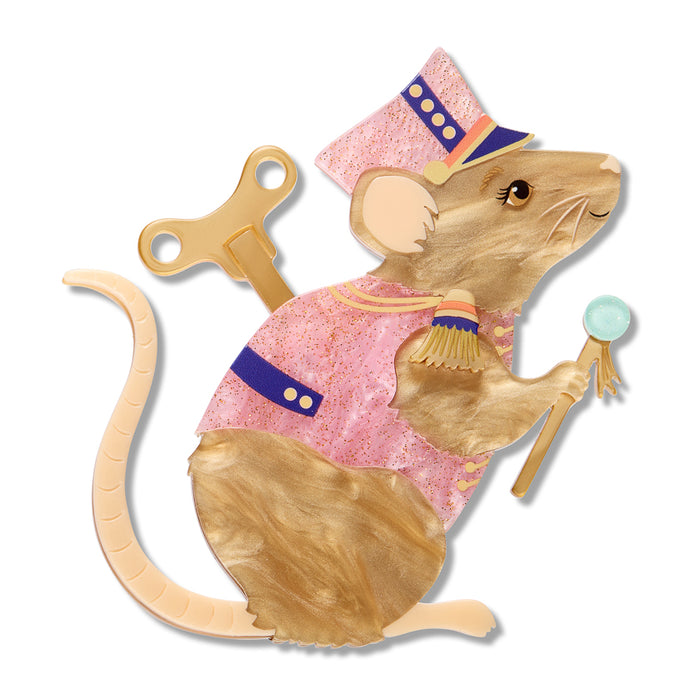 Erstwilder - Clockwork Mouse Brooch Brooches Erstwilder