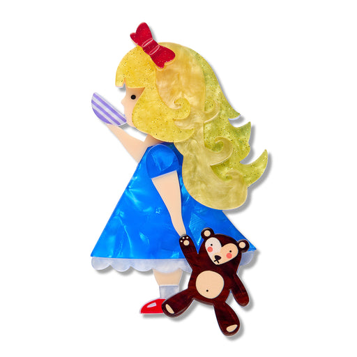 Erstwilder X Pete Cromer - Just Right Brooch Brooches Erstwilder