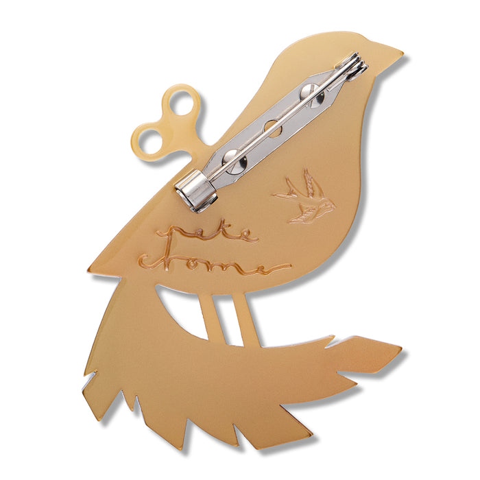 Erstwilder X Pete Cromer - The Wind Up Brooch Brooches Erstwilder