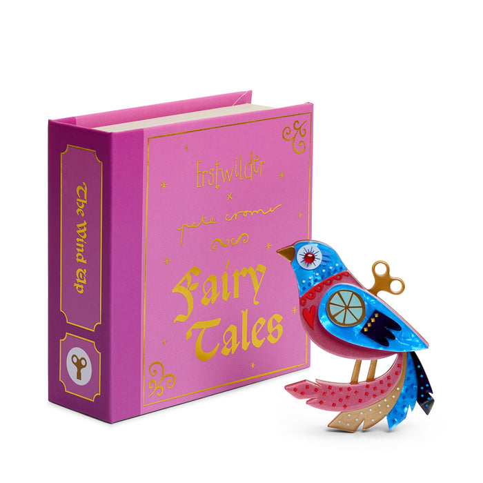 Erstwilder X Pete Cromer - The Wind Up Brooch Brooches Erstwilder